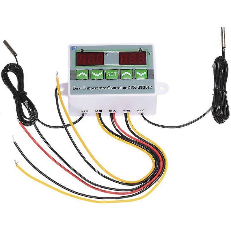 Thermostat and Temperature Programmer Microcomputer Intelligent Thermostat Temperature Controller Switch Dual Temperature Dual Control Electronic Tem