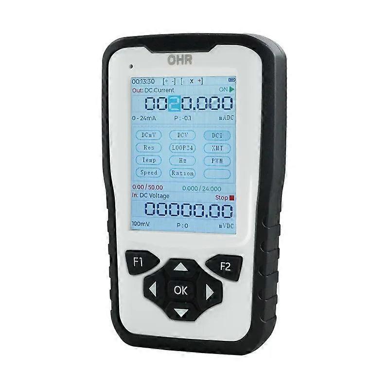 Tool Handheld Process Calibrator Field Temperature Calibration Current And Voltage Calibrator