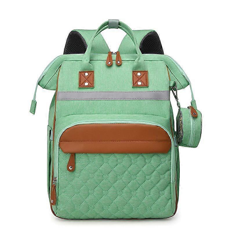Waterproof Large Capacity Maternity Backpack with Pacifier Box Diaper