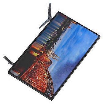 Miniature TV Dollhouse Accessory for Decor Crafted from Pla