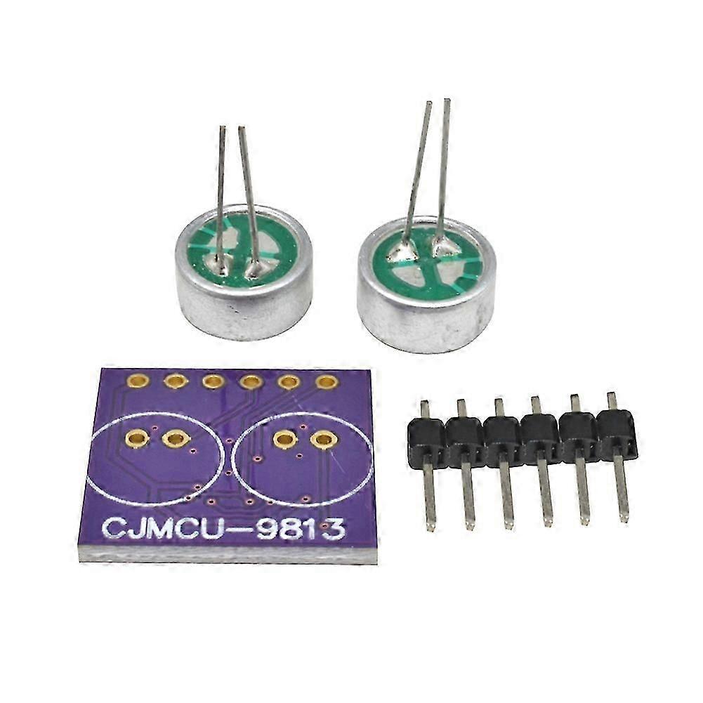 MAX9813 Microphone Amplifier Module Double Input Fixed Gain Integrated Bias Microphone