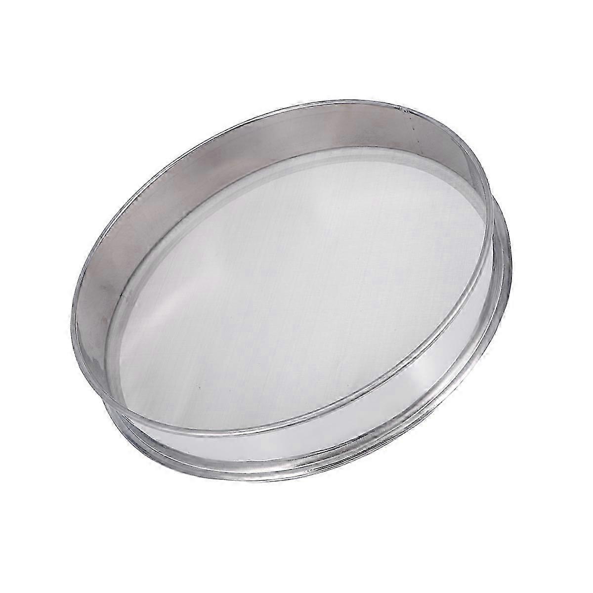 Stainless Steel Sifter, 25cm Diameter, Super Fine Holes, Stackable, 1Pack