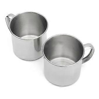 Ensemble de casseroles portables pour la cuisine en plein air, 8 pièces, en acier inoxydable, pour la randonnée.