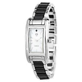 Dameur MF526-DIAMANT - Sølv stålrem