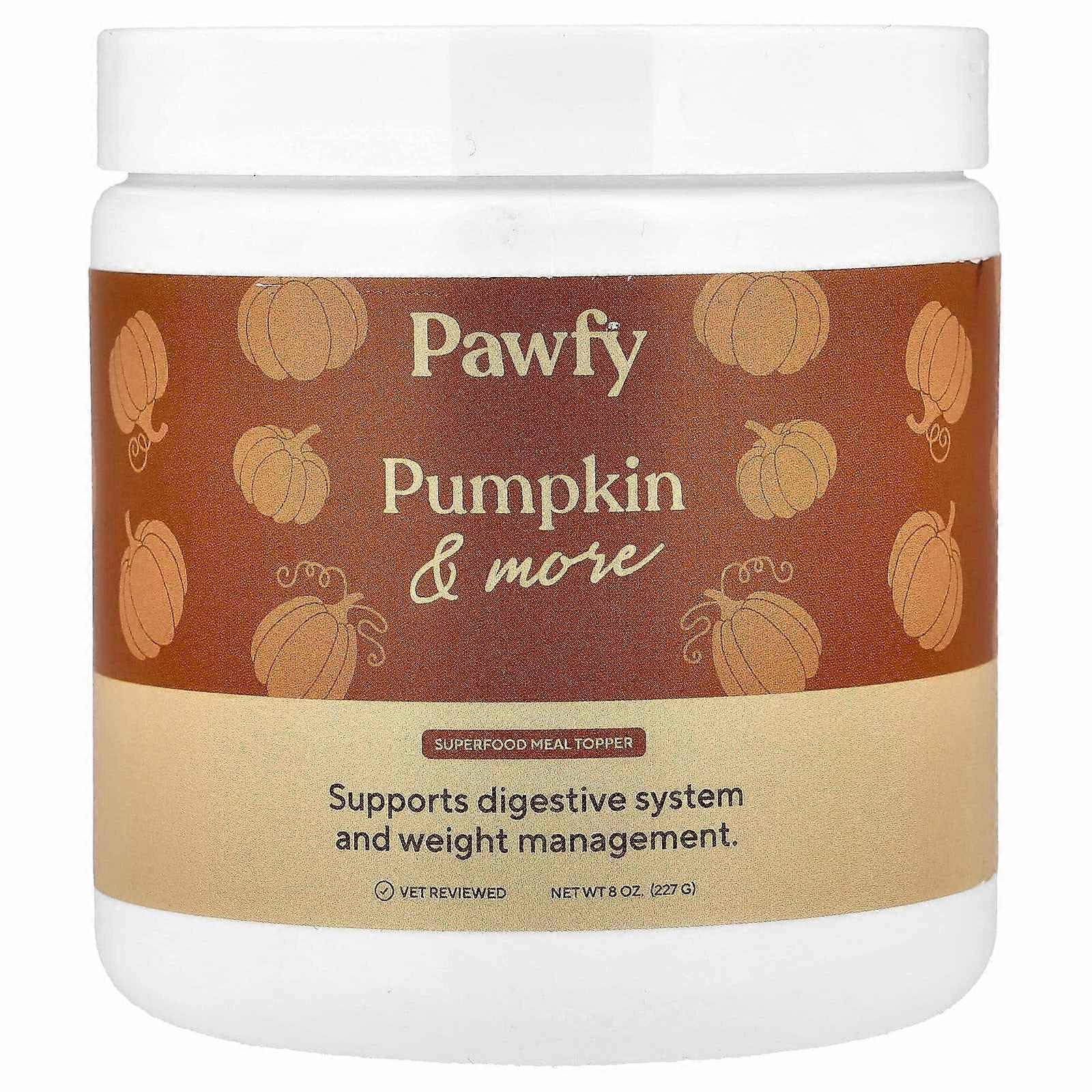 Pawfy, Pumpkin & More, 8 oz (227 g)