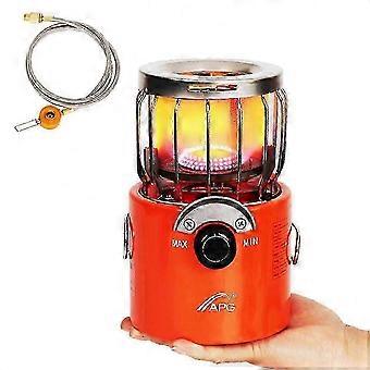 Aquecedor a gás portátil de 2000 W, adequado para uso externo em camping, pesca no gelo e trilhas (modelo 2026). Ideal para camping, trilhas e atividades ao ar livre.