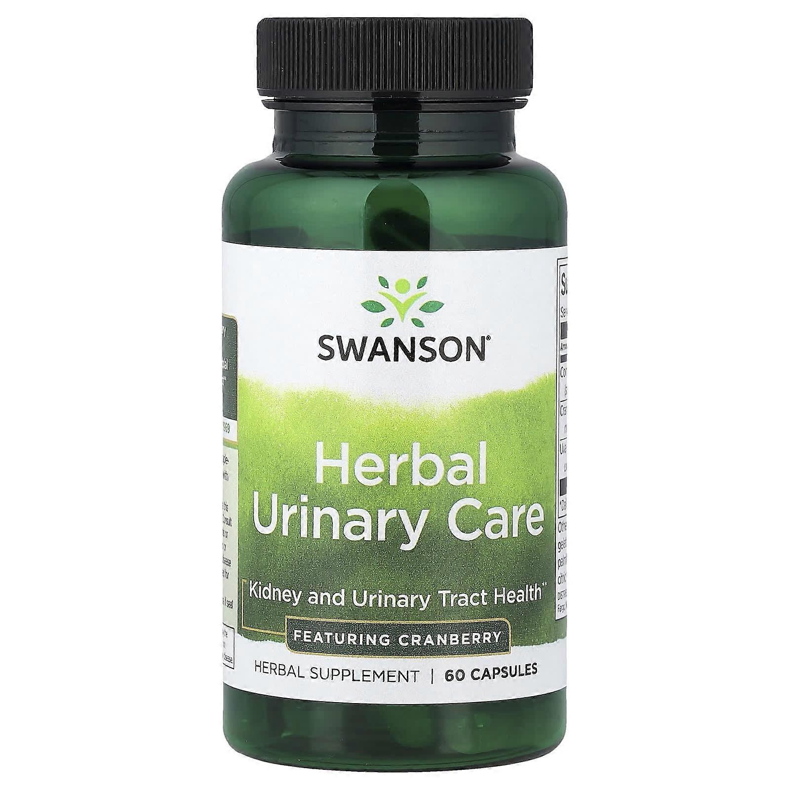 Swanson, Herbal Urinary Care, 60 Capsules, 4-Pack