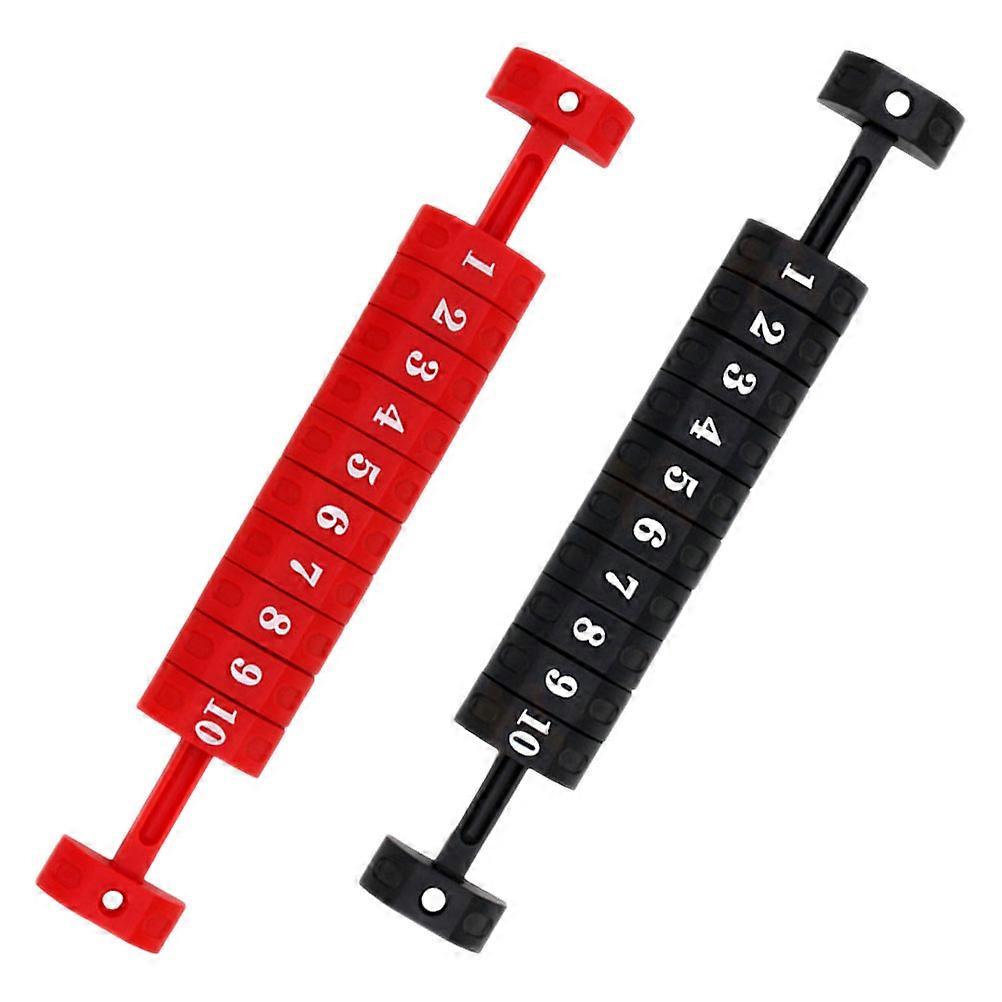 2pcs Foosball Score Counters Multi-functional Scorekeeper Bars Table Football Scoring Markers
