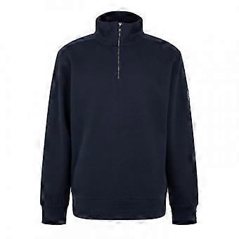 Boss Herren-Sweatshirt „Sidney“ mit Viertelreißverschluss, regulärer Passform und langen Ärmeln