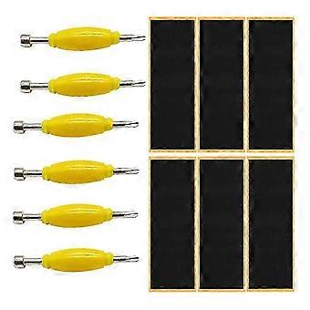 Pacote com 12 unidades de lixa adesiva de espuma para fingerboard SZW + chave de fenda para porcas.