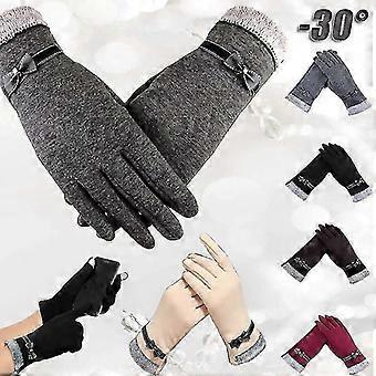 Neue Damen Herbst und Winter Touchscreen Handschuhe Imitation Kaschmir Damen Handschuhe