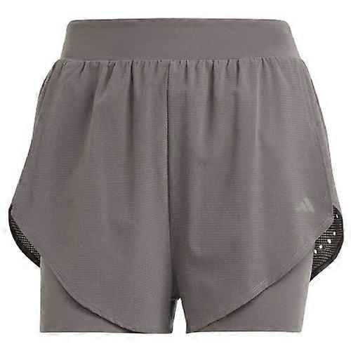 Adidas dames HIIT 2-in-1 hardloopshort