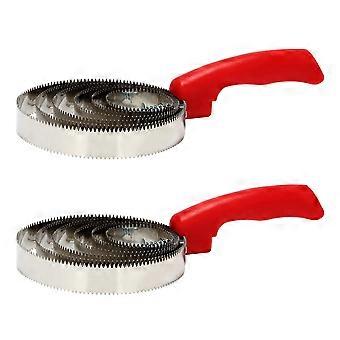 2x Cow Scratching Hair Artifact Cattle And Sheep Horse Livestock Itching Brush Hair Shedding Comb H