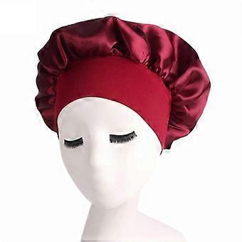 Satin Bonnet for Women, Adjustable Satin Hair Cap for Night Use, Edge Protection, Moisture Retention, Lightweight Sleep Bonnet