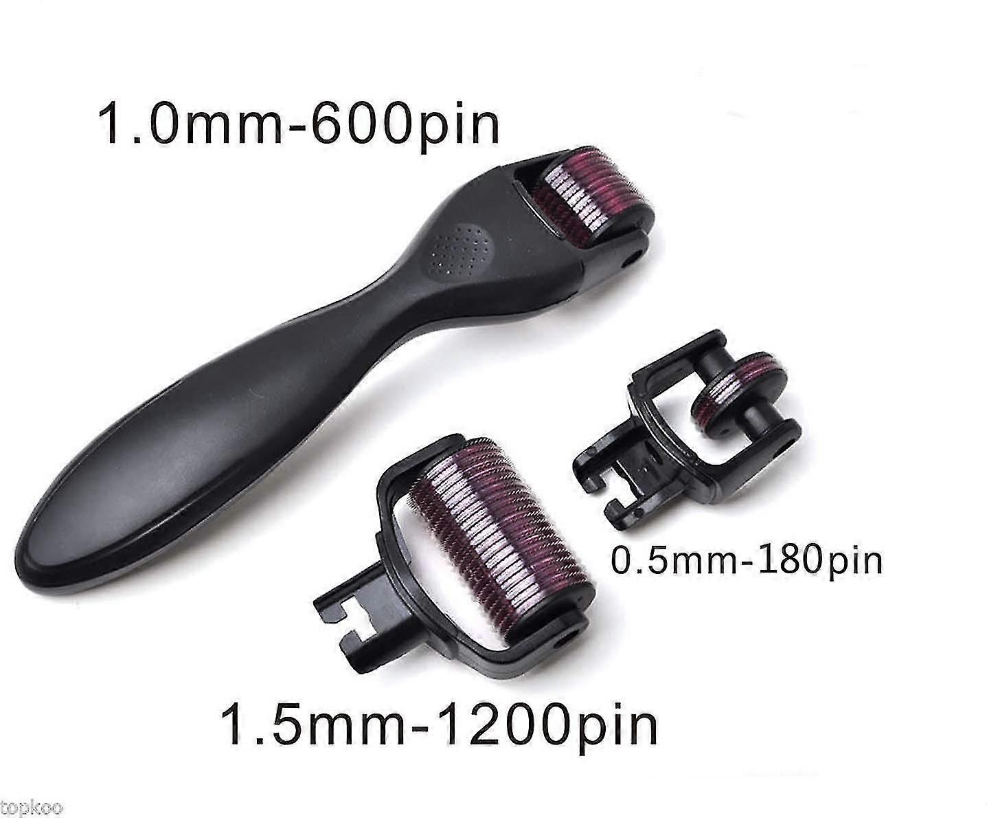 Make Up 3 In 1 Design Micro Needles Titanium Massage Roller Tool Kit