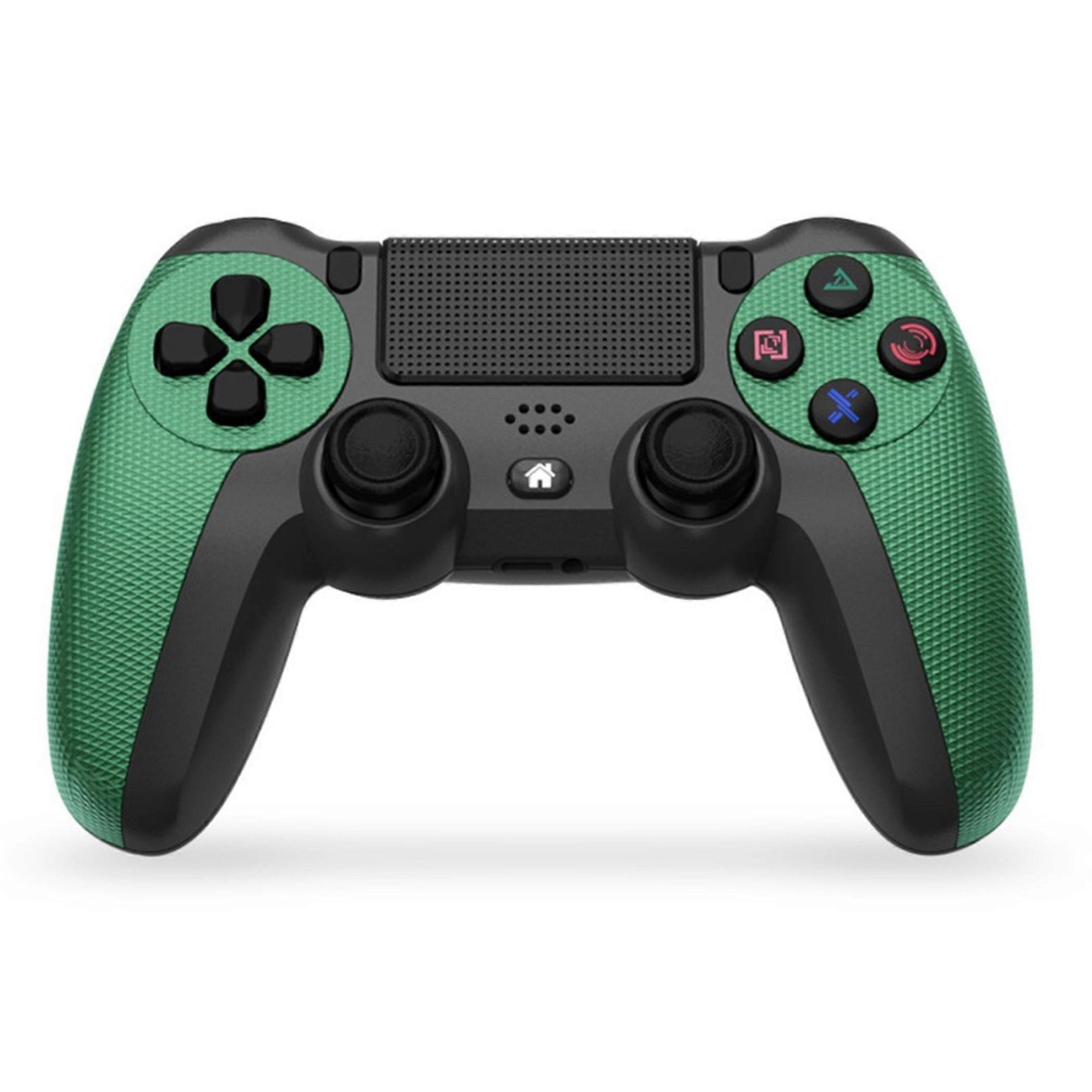 Wireless Gaming Controller for PS4 with Light Bar, 6-Axis Control, and Vibration