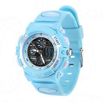 Unisex Sports Watch Waterproof with Stopwatch Function 2Pcs
