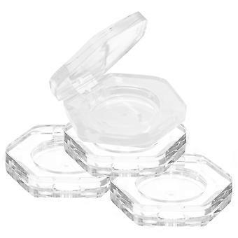 Empty Eyeshadow Pans 4Pcs Refillable Cosmetic Containers for Storage