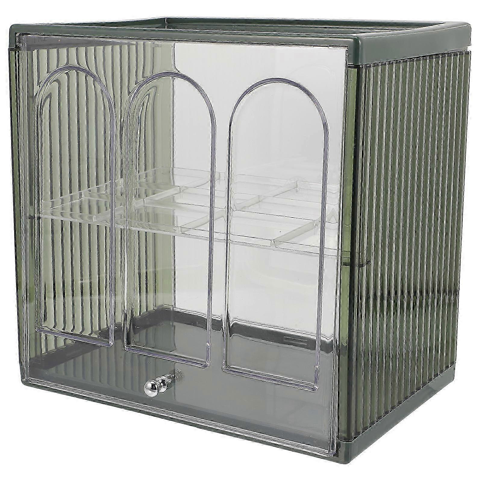 Double Layer Acrylic Cup Storage Holder for Home Storage
