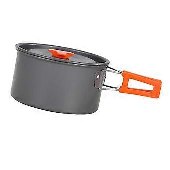 Panelas de Camping Portáteis Práticas com Alça Acampamento Stockpot Outdoor