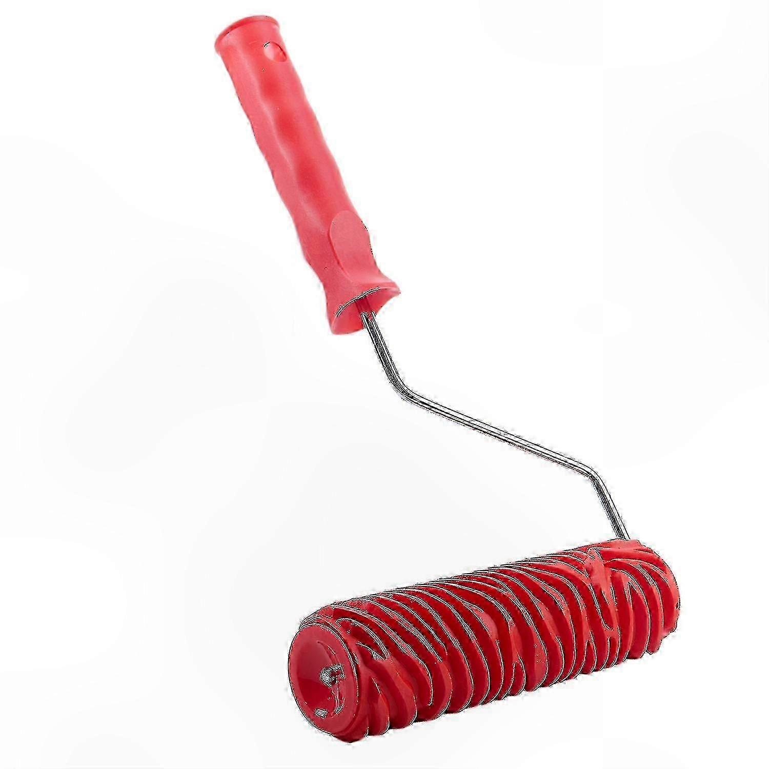 7-Inch Paint Roller with Handle compatible with Wall Patterns - DIY Decor Tool