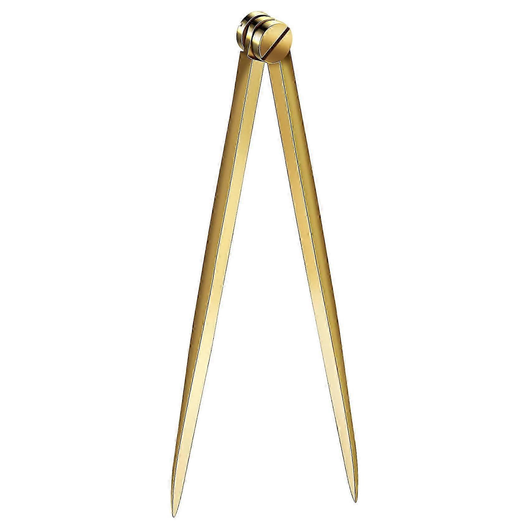 168mm Navigation Chart Straight Divider Solid Brass Marine Dividing Tool No Rust compatible with Architects Marine Navigation