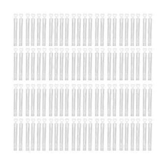 96Pcs Wands White Transparent Durable ABS Portable Widely Used Bubble Sticks for Party Wedding Holiday