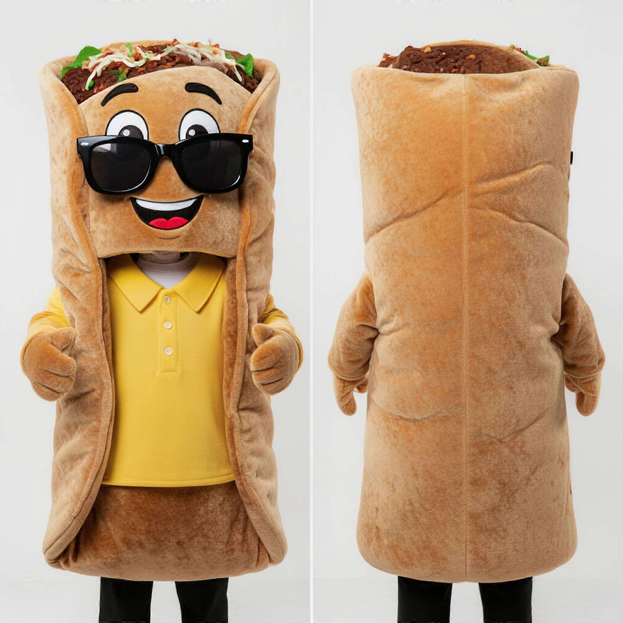 MASTICOT Tan Velvety Enchiladas Mascot