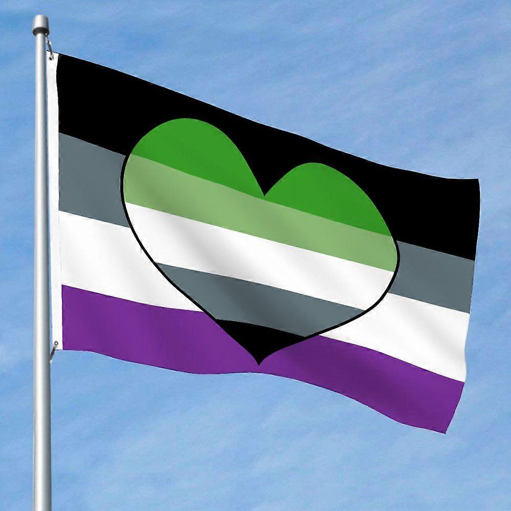 Pride Rainbow Pride Aromantic Asexual Flag  RL1221