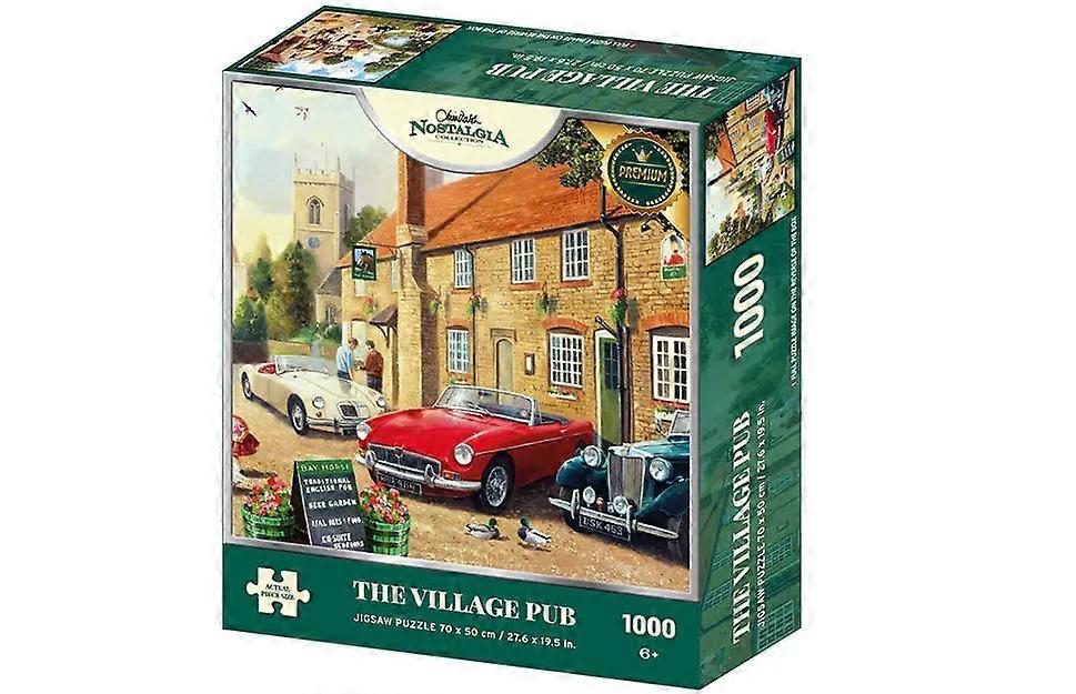 Köy Pub Yapbozu 1000 Parça