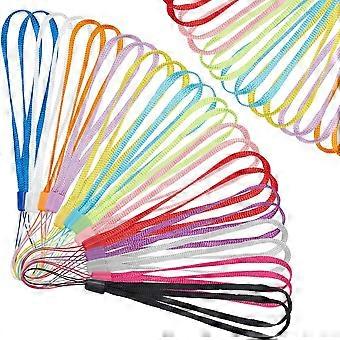 104Pcs 13 Colors Nylon Mobile Straps Mixed Color 170x6.5x5mm 8pcs/color