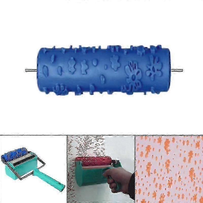 5" Embossed Paint Roller For Wall Texture-stencil Pattern