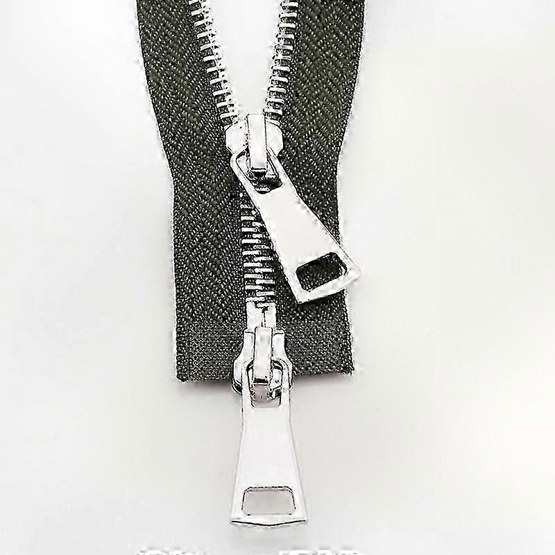 70cm Open-End Double Slider Zip