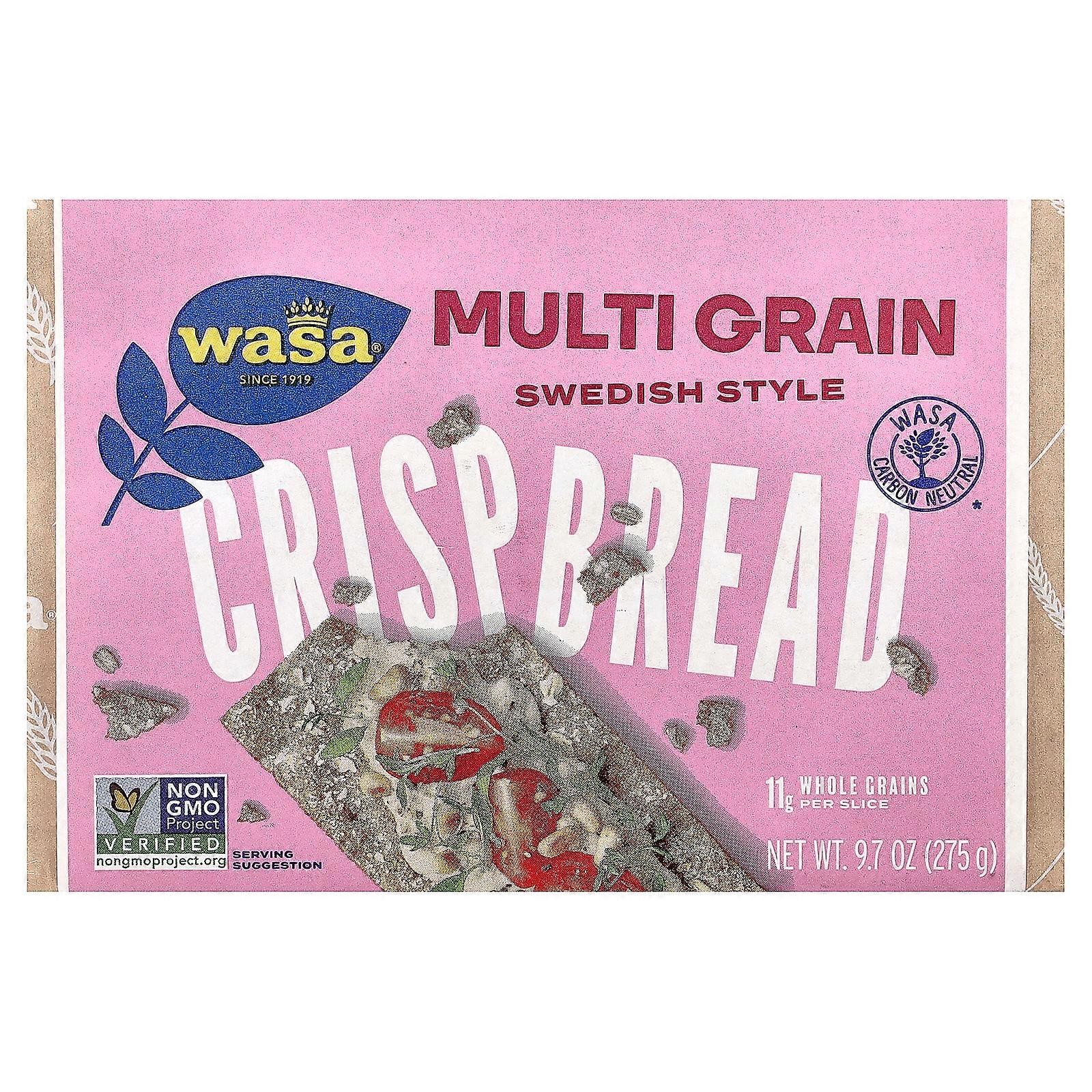 4 x Wasa Flatbread, Crispbread, Multi Grain , 9.7 oz (275 g)