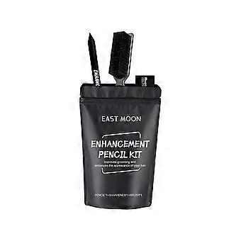 Conjunto de Cuidados com o Cabelo da Barba Masculina East Moon Ferramenta de Cuidados de Retoque de Linha de Linha de Cabelo Masculina
