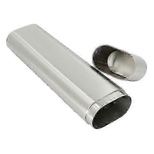 Compact Stainless Steel Cigar Case