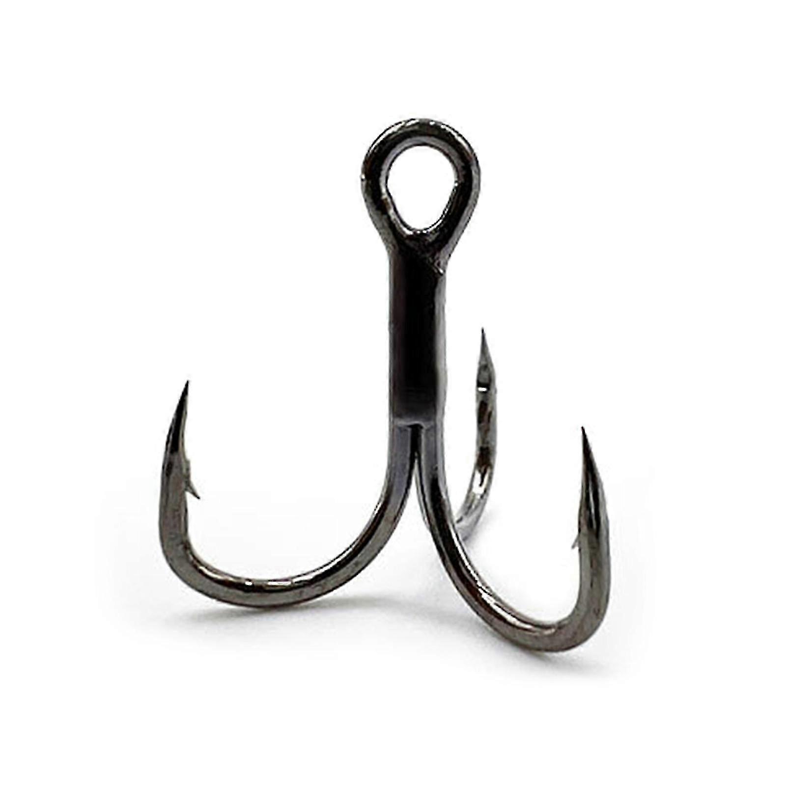 Durable High Carbon Treble Hook Silver