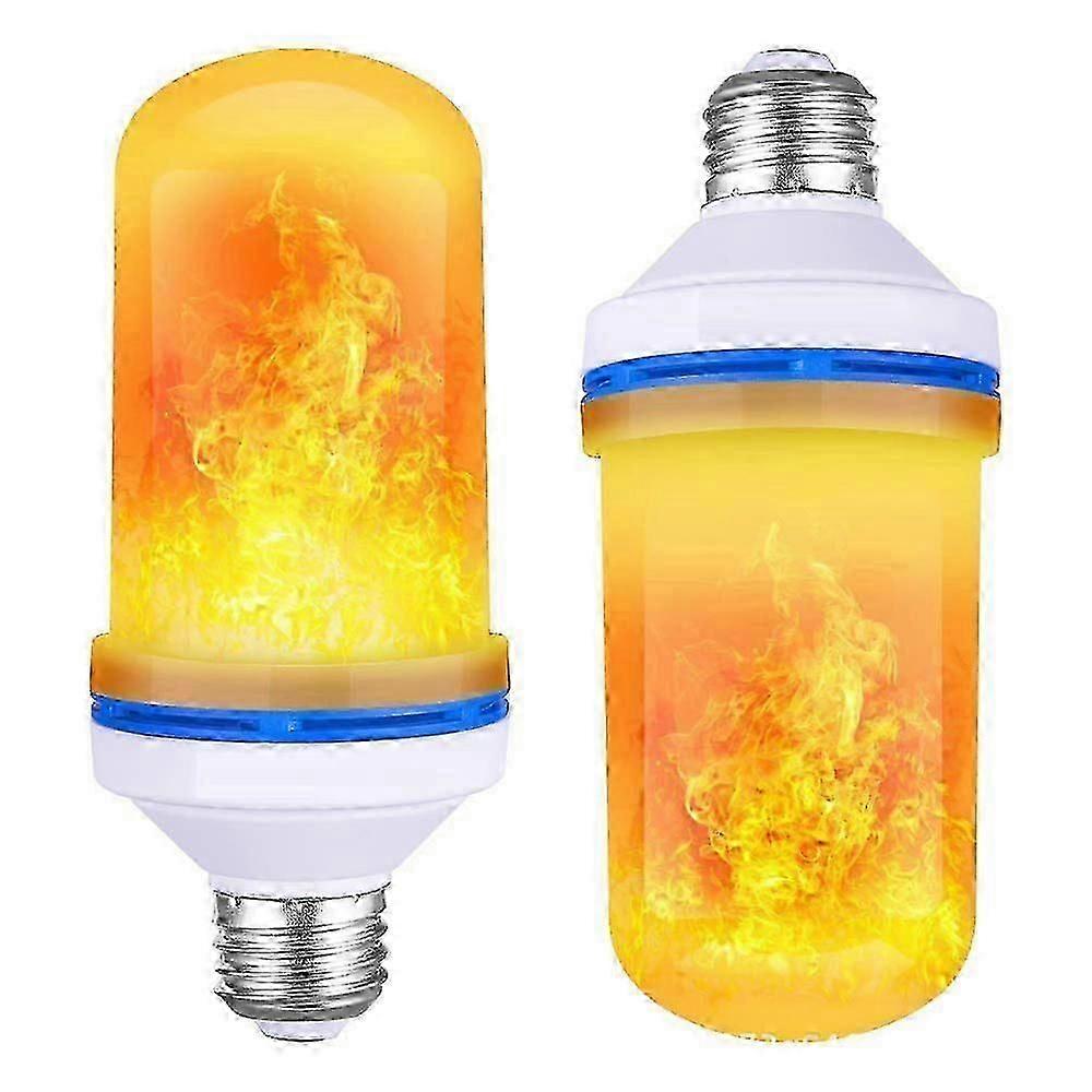 4 Modes E26 Flame Effect LED Bulb Invert Function for Party Home Holiday Decor
