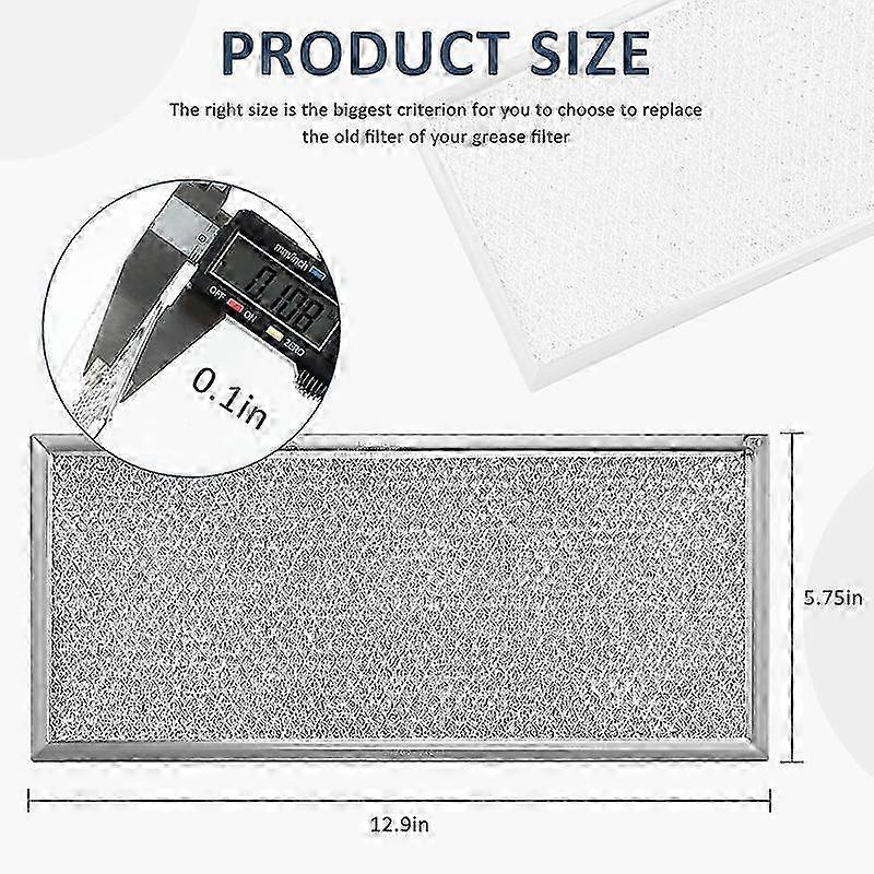 Aluminium Microwave Grease Filter Set