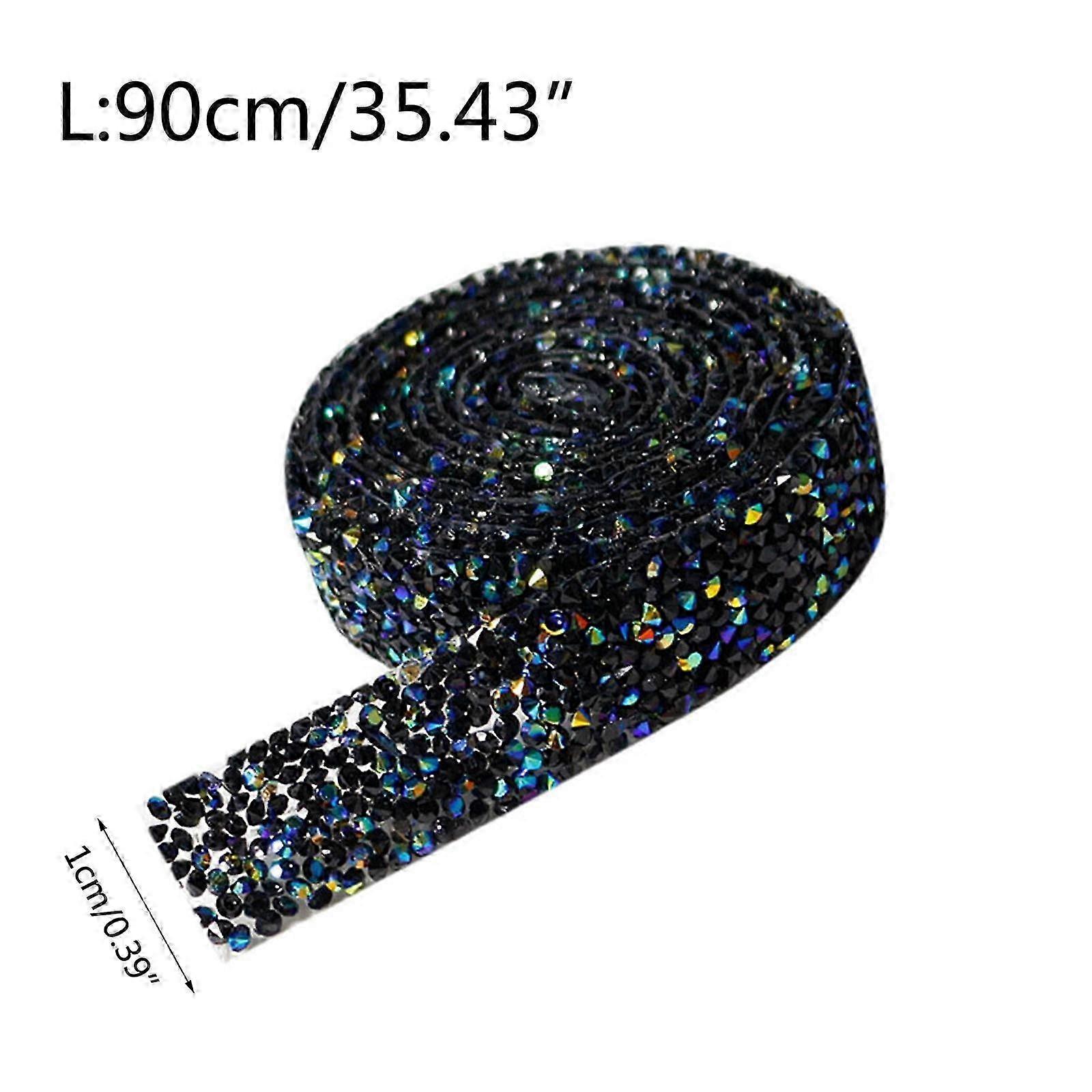 Self-Adhesive Crystal Chain Ribbon