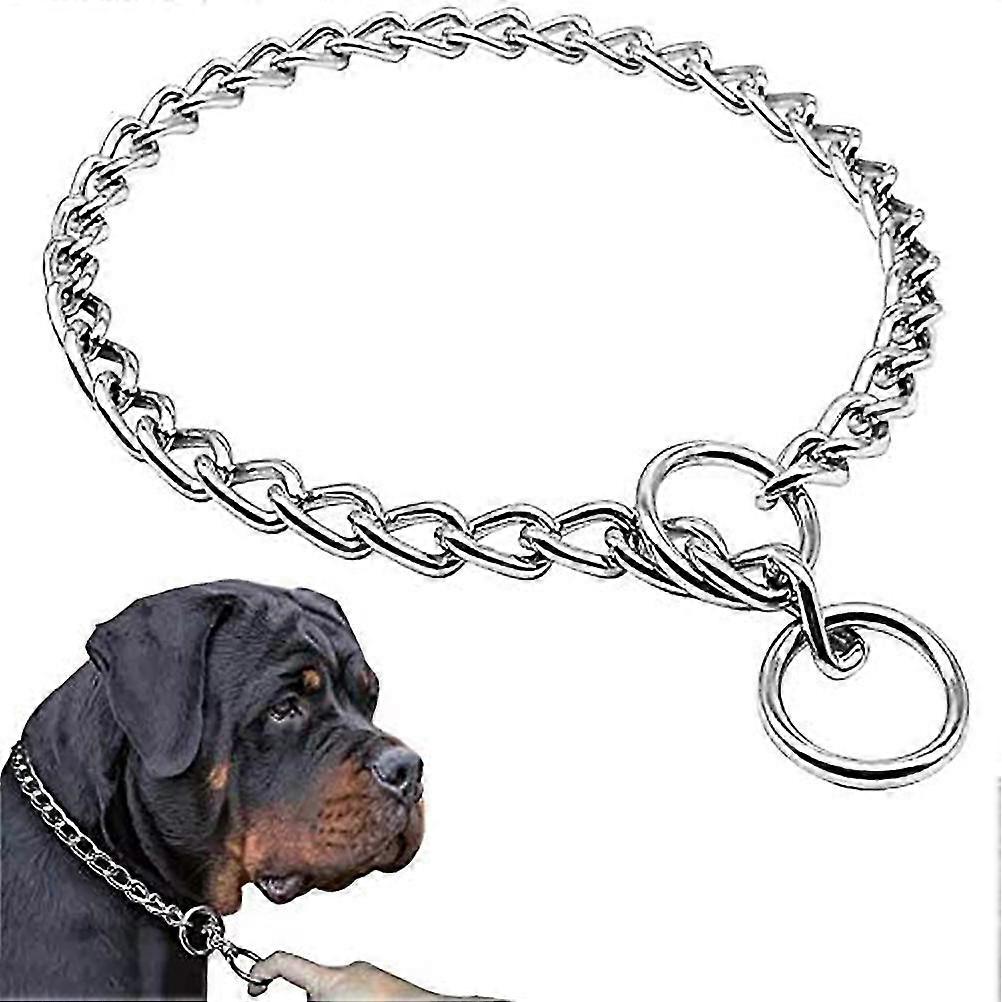Chrome Stainless Steel Dog Collar