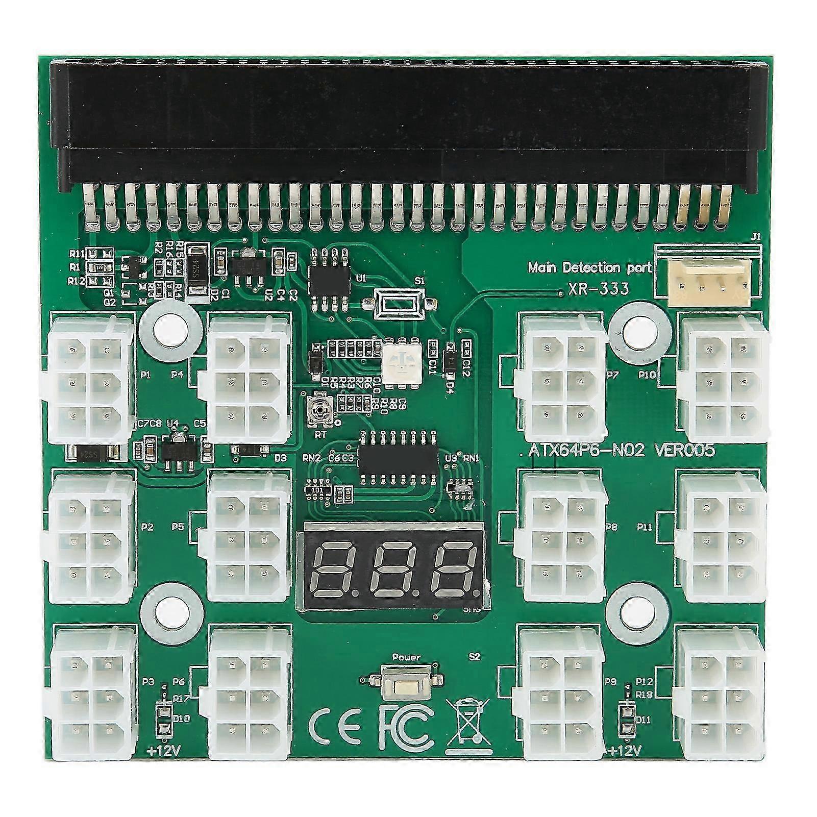 12-Output 12V Server PSU Adapter Board