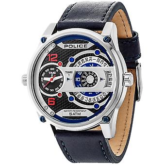 Police watches d-jay Quartz Analog Man Watch with R1451279001 Cowskin Bracelet