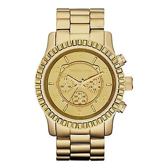 Mkors jet set sport Quartz Analog Women's Watch with Stainless Steel Bracelet In Gold MK5541