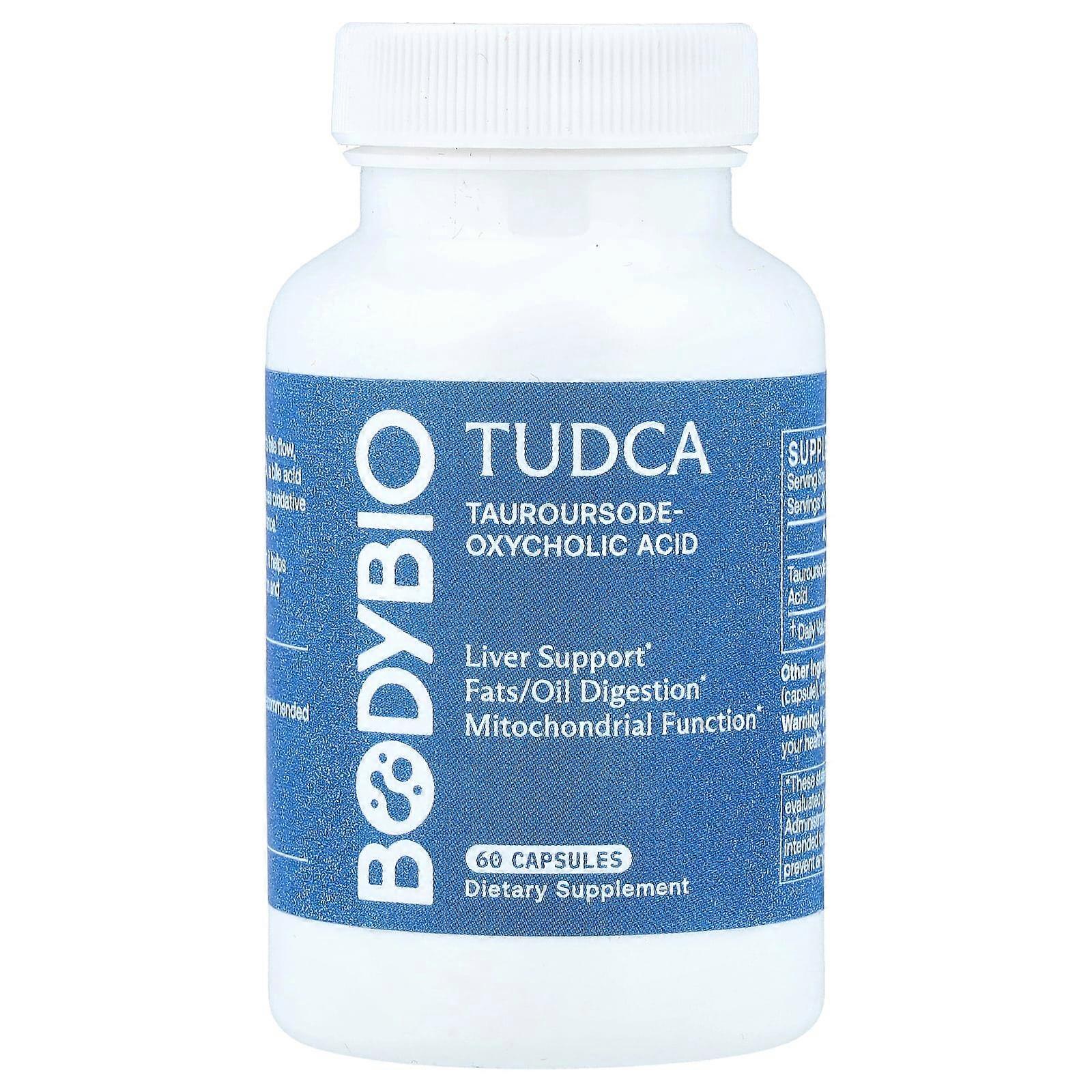 BodyBio, TUDCA, 60 Capsules