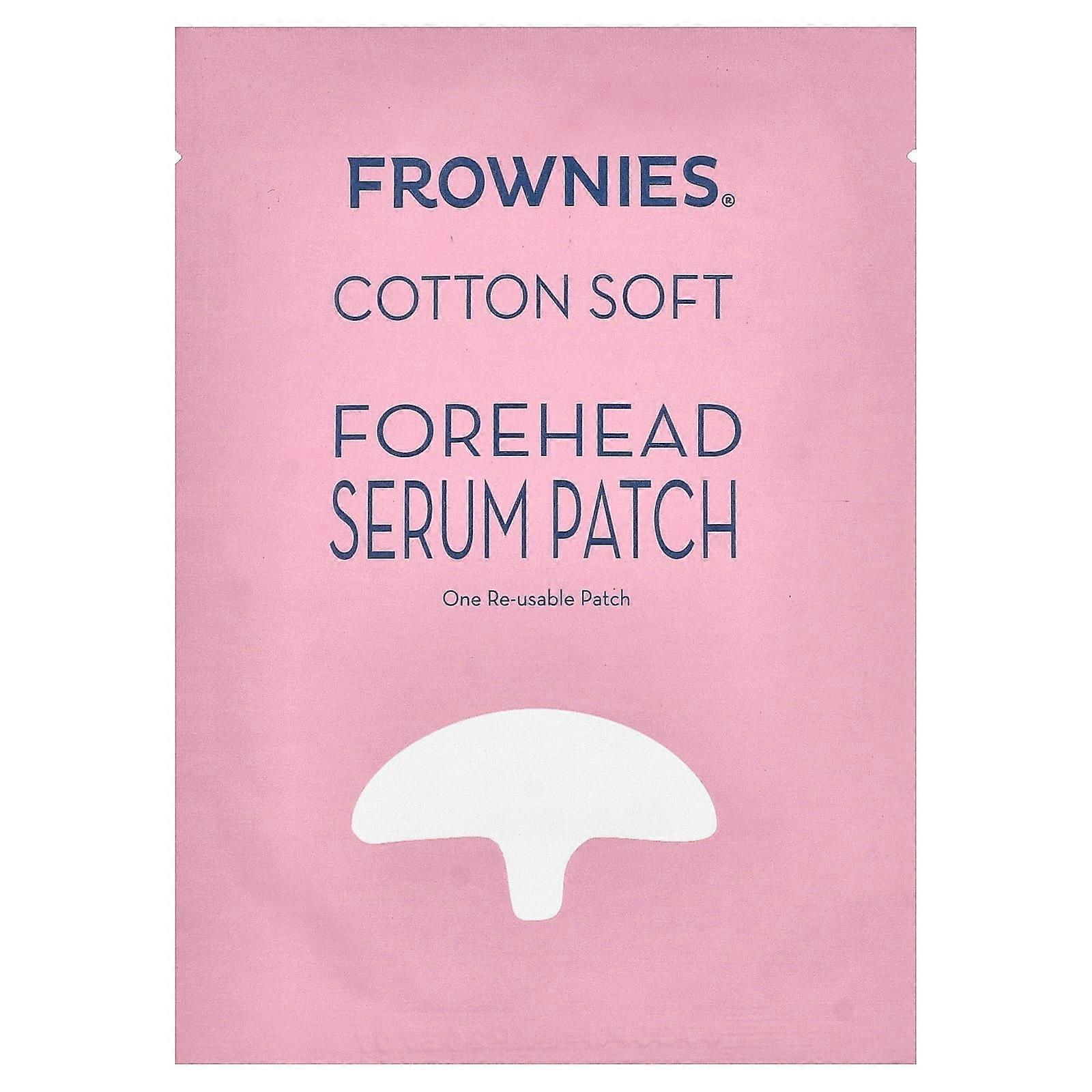 Frownies, Cotton Soft, Forehead Serum Patch, 1 Patch