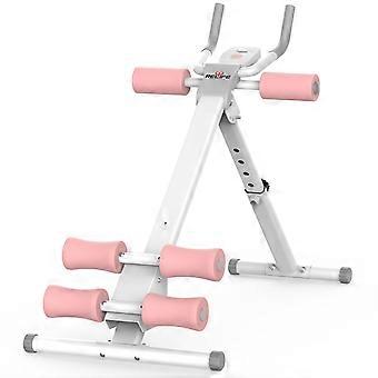 Trener brzucha, różowy, model Ab Roller - maksymalne obciążenie 180 kg - do ćwiczeń w domu.