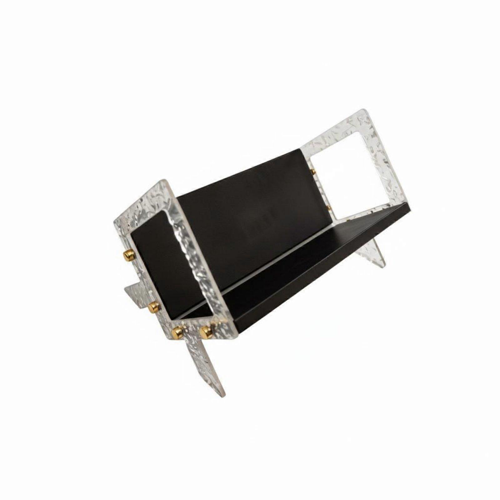 Desktop Magazine Holder Space Saving Transparent Book Display Multi-Functional