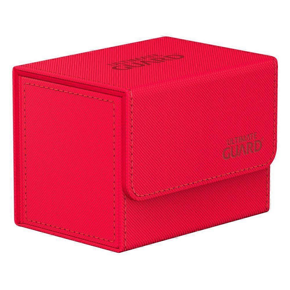 RED Ultimate Guard Sidewinder 80+ Xenoskin a Modular Design Monocolor Deck Box