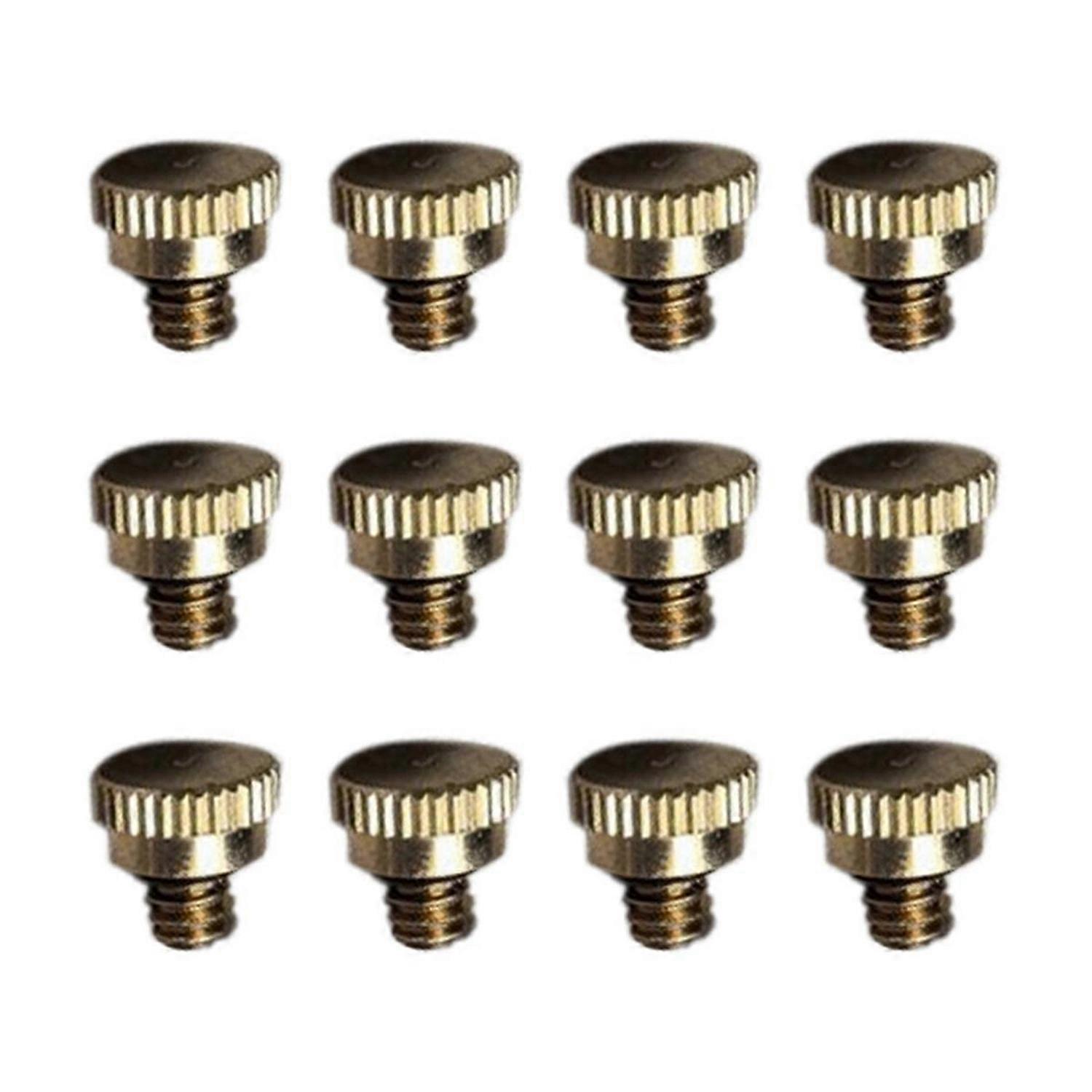 Brass Misting Nozzle Plug ,Thread Misting Nozzle Plug 12Pcs